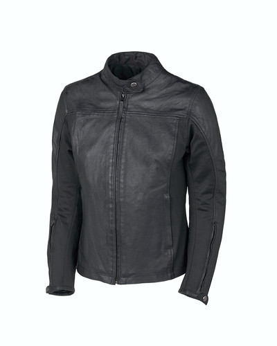 Giacca moto pelle - in,