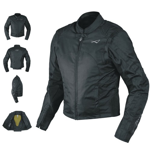 Giacca moto tessuto cordura - giacca,