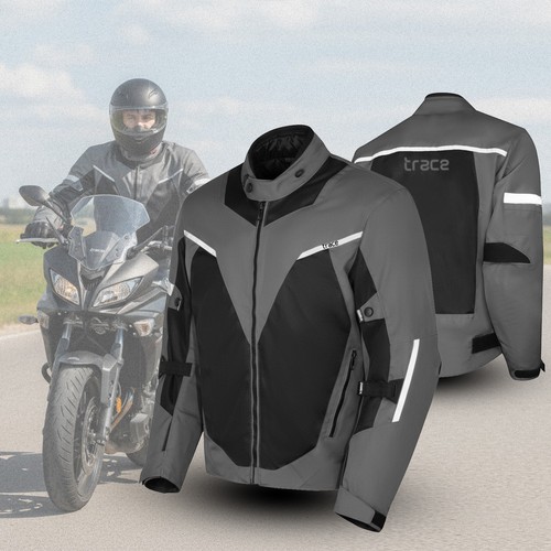 Trace giacca moto cordura mesh - cordura,