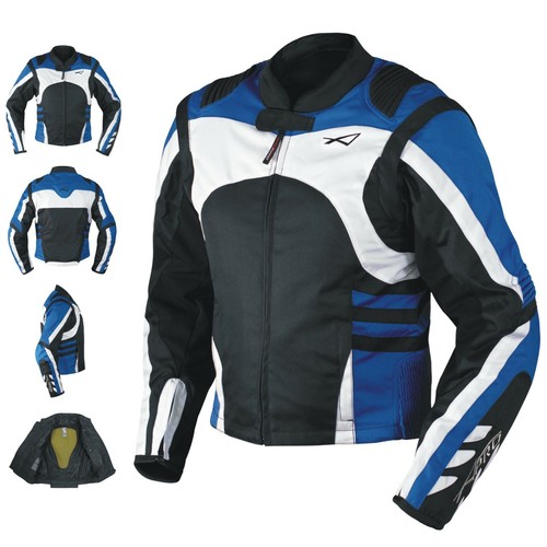 Giacca moto tessuto cordura - giacca,