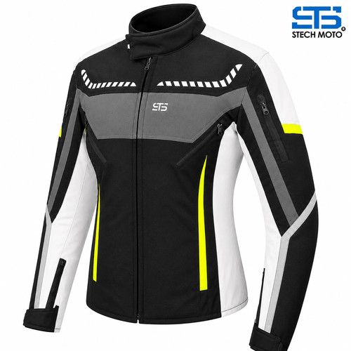 Moto giacca tessuto donna - moto, in
