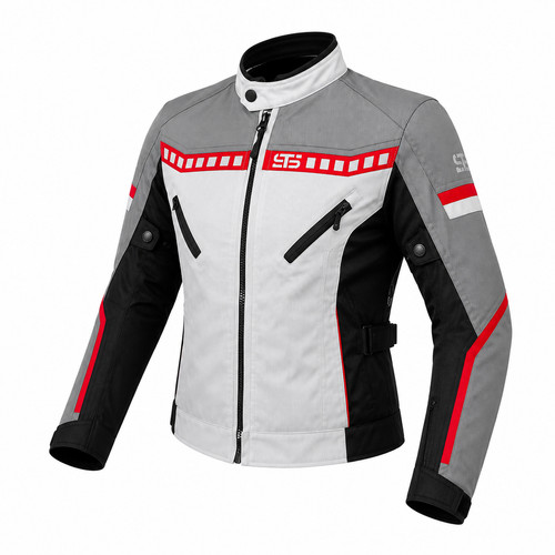 Moto giacca tessuto - in, tessuto-tex