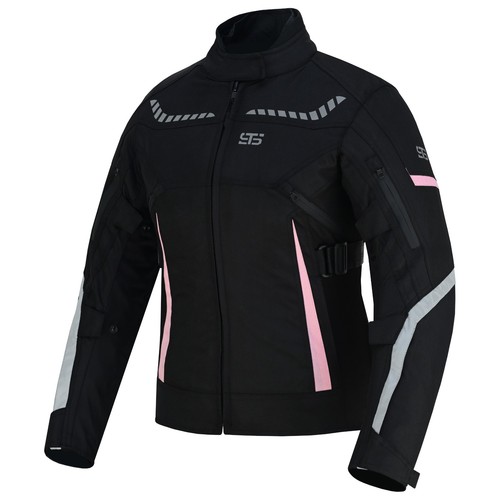 Moto giubbotto tessuto donna